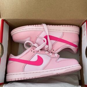 Triple Pink Dunks